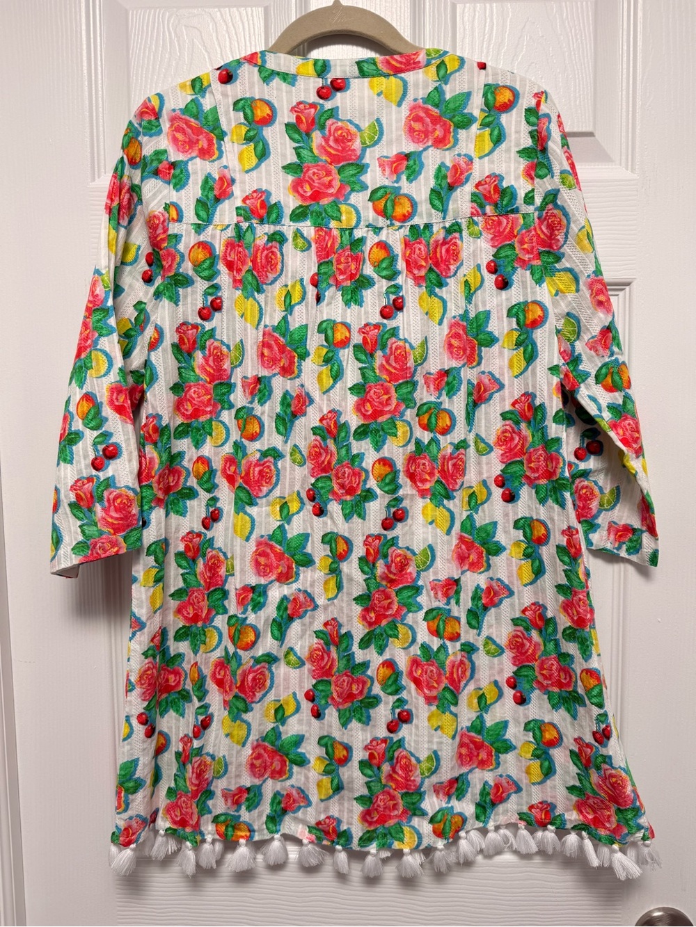 ROLLER RABBIT Ponderosa Nattie Tunic Mini Dress Cover Up Small - Picture 3 of 5